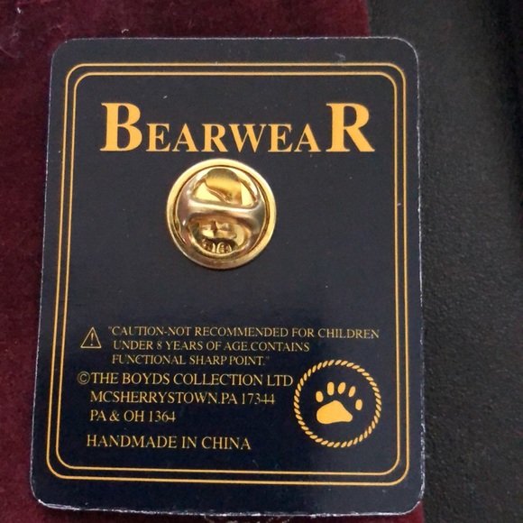 Boyd’s Bear Anniversary Pin & Silver Pendant Necklace - Picture 4 of 6